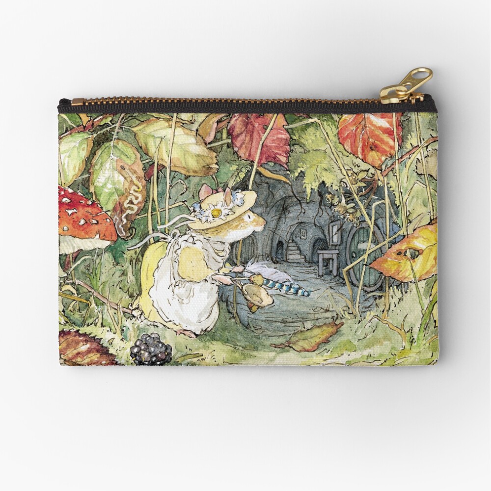 Primrose at the entrance to the tunnels Zipper Pouch