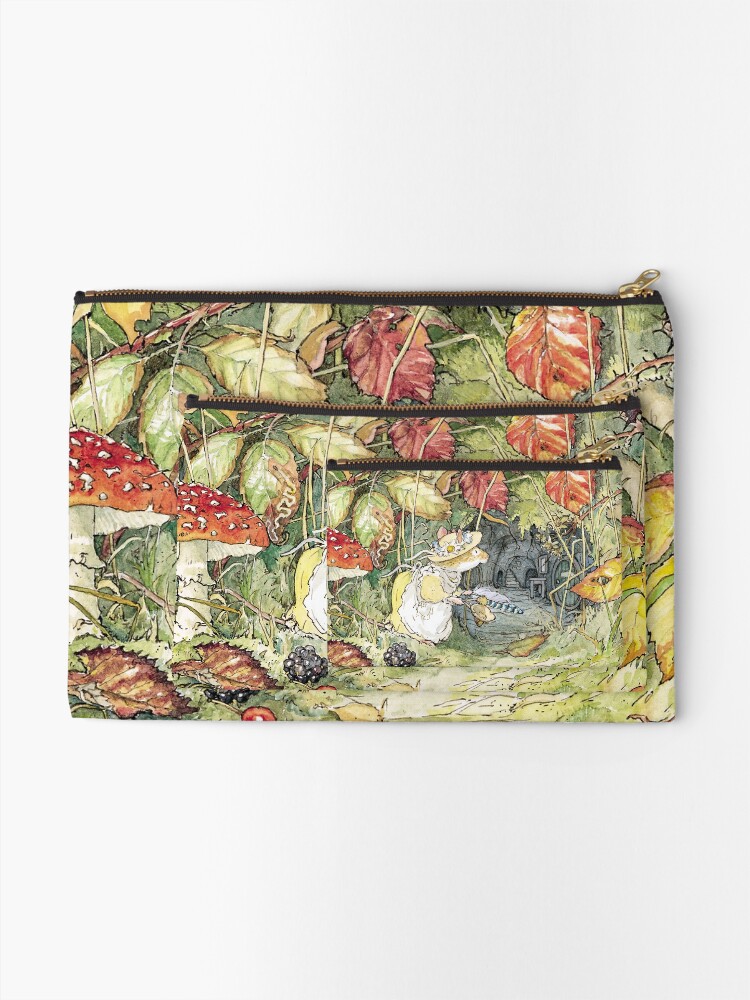 Alternate view of Primrose at the entrance to the tunnels Zipper Pouch