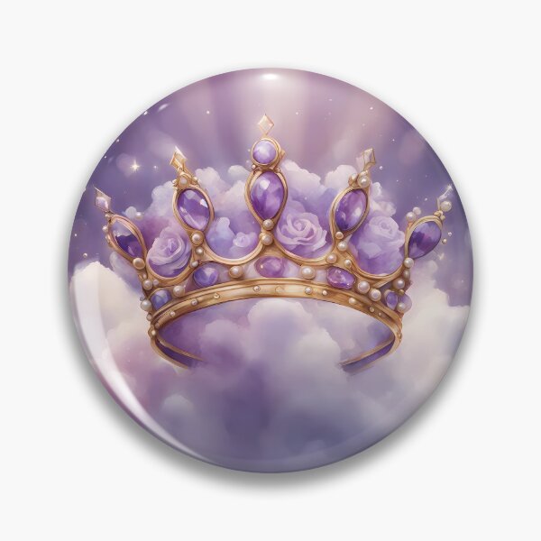 Item preview, Golden Purple Crown designed and sold by CalmnessbyChoice.