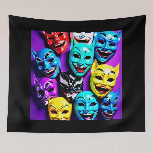 Item preview, Masks Of Smiles designed and sold by Kingcls.