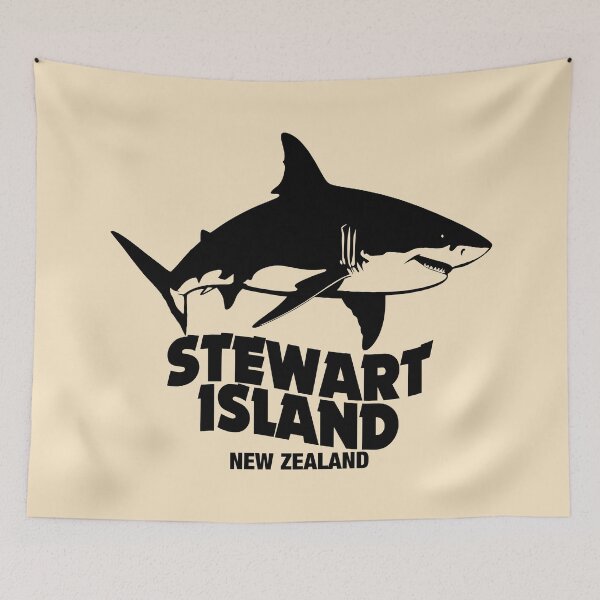 Item preview, Swimming With The Great White Shark - Stewart Island designed and sold by TMBTM.