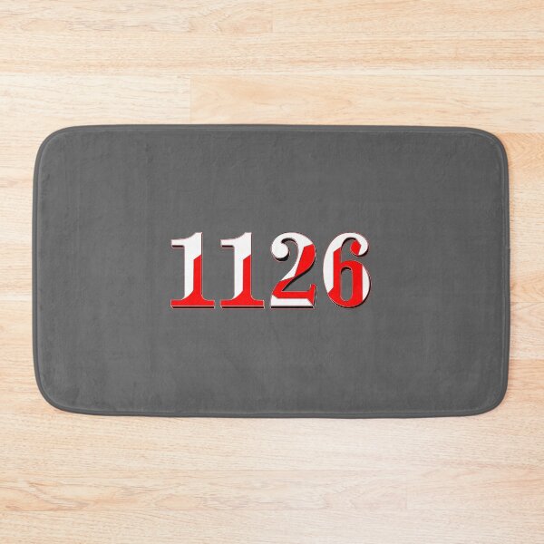 Item preview, Bold 1126 Soccer Number Design designed and sold by 4rpixs.