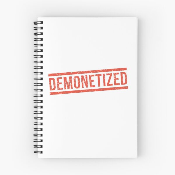 Item preview, Demonetized - content creator | vlogger | video producer funny design designed and sold by Unpopular Designs.