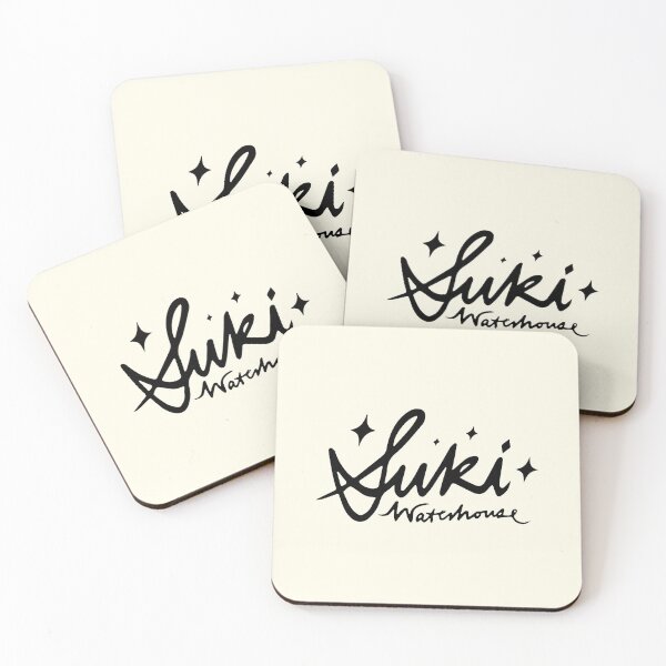 Item preview, Suki Waterhouse Sparkle Handwritten Black Logo designed and sold by aestheticqueen.