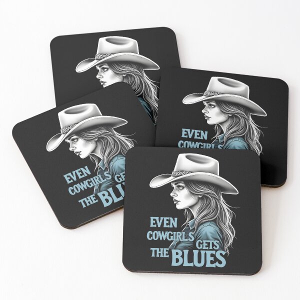 Item preview, Even Cowgirls Get The Blues designed and sold by HeadTurningArt.
