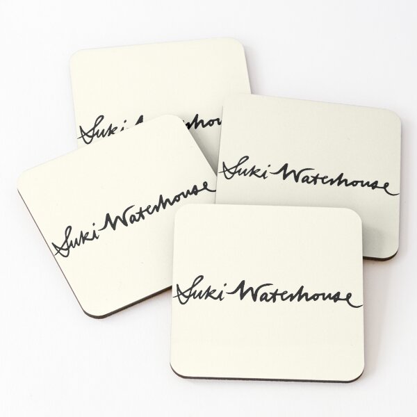 Item preview, Suki Waterhouse Full Name Handwritten Black Logo designed and sold by aestheticqueen.