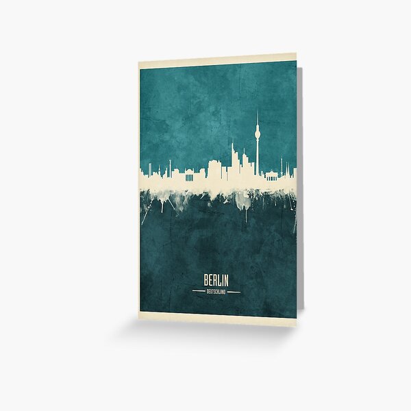 Artikel-Vorschau von Berlin Deutschland Skyline, designt und verkauft von ArtPrints.