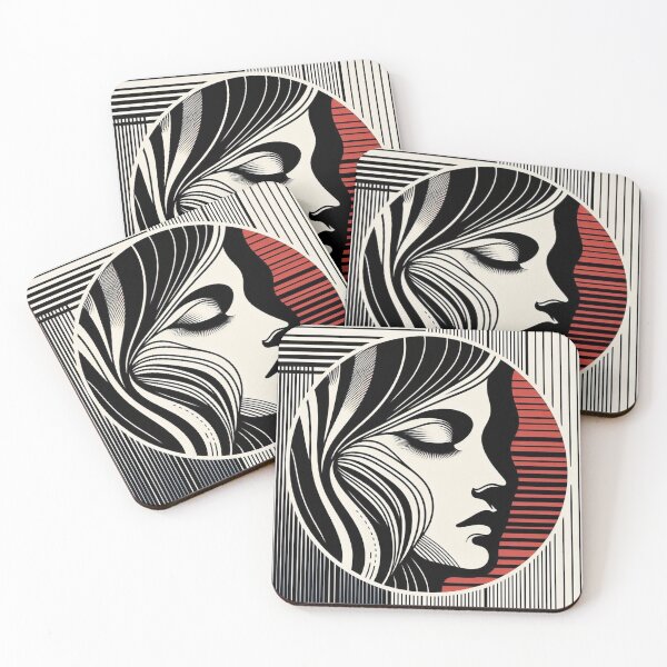 Item preview, Half faced woman designed and sold by Liscar95.