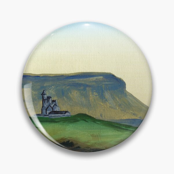 Item preview, Benbulben, County Sligo Ireland, Original Painting designed and sold by Art-By-Rosalind.
