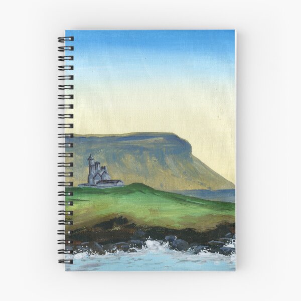 Item preview, Benbulben, County Sligo Ireland, Original Painting designed and sold by Art-By-Rosalind.