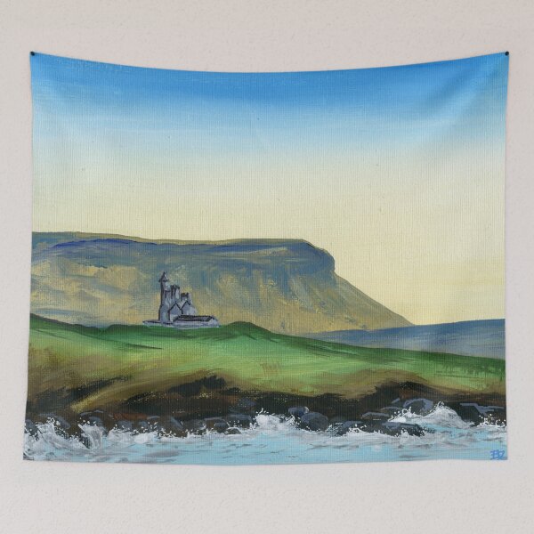 Item preview, Benbulben, County Sligo Ireland, Original Painting designed and sold by Art-By-Rosalind.