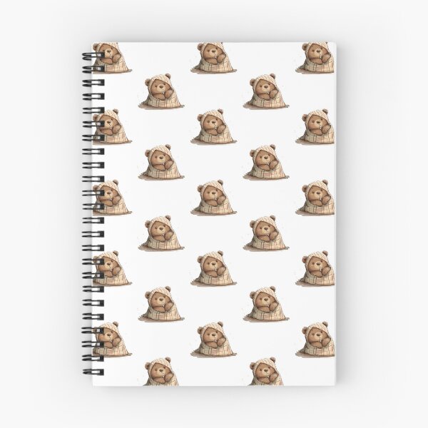 Item preview, Lazy little bear on a cold day designed and sold by Stickerbynp1.