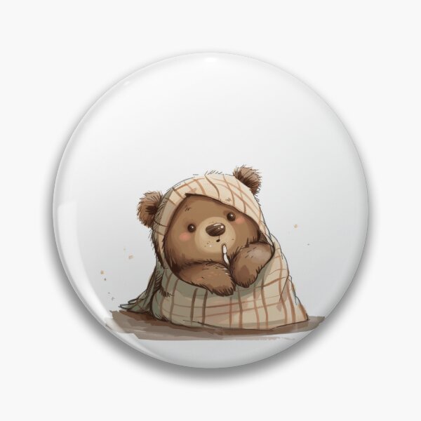 Item preview, Lazy little bear on a cold day designed and sold by Stickerbynp1.