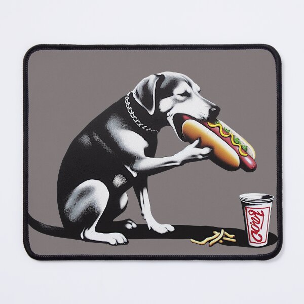 Item preview, Doggy eat Hotdog 2# designed and sold by Monkey82.