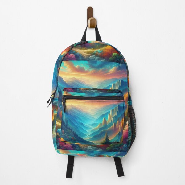 Item preview, Spectacular Colorful Forest Pattern designed and sold by DigiDreamyArt.