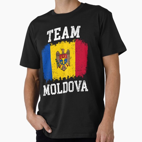 Item preview, SOCCER TEAMS - MOLDOVA | SUPPORT TEAMS 2024 | SPORTS AND COUNTRY DESIGNS for Men and Women t-shirt designed and sold by the4jdesign.