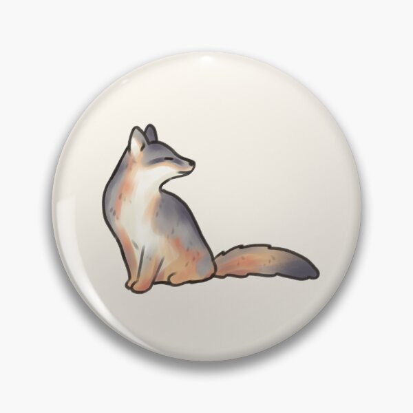 Item preview, Gray fox art designed and sold by Artofmayara.
