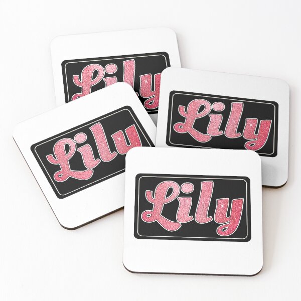 Item preview, Lily Personalized Name Birthday Tag Family Name Lily Girl Custom Name First Name Last Name  designed and sold by HalloweenGift.