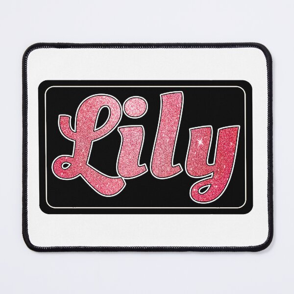 Item preview, Lily Personalized Name Birthday Tag Family Name Lily Girl Custom Name First Name Last Name designed and sold by HalloweenGift.