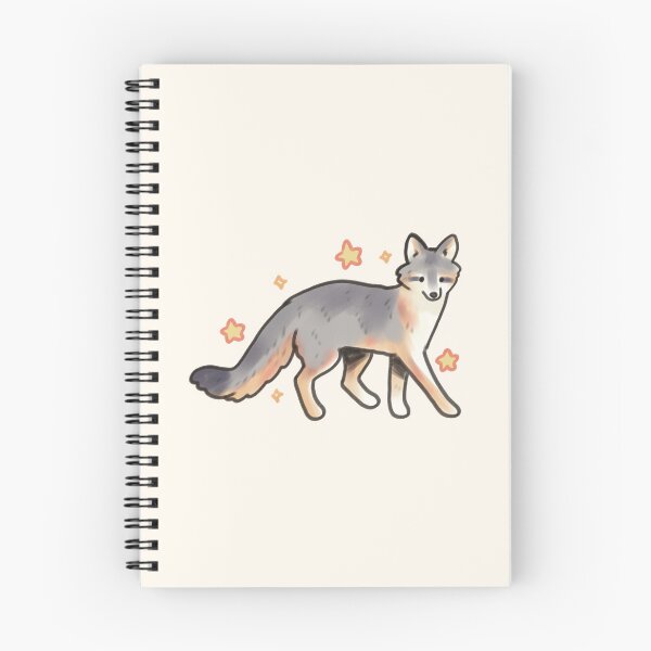 Item preview, cute Gray fox  designed and sold by Artofmayara.
