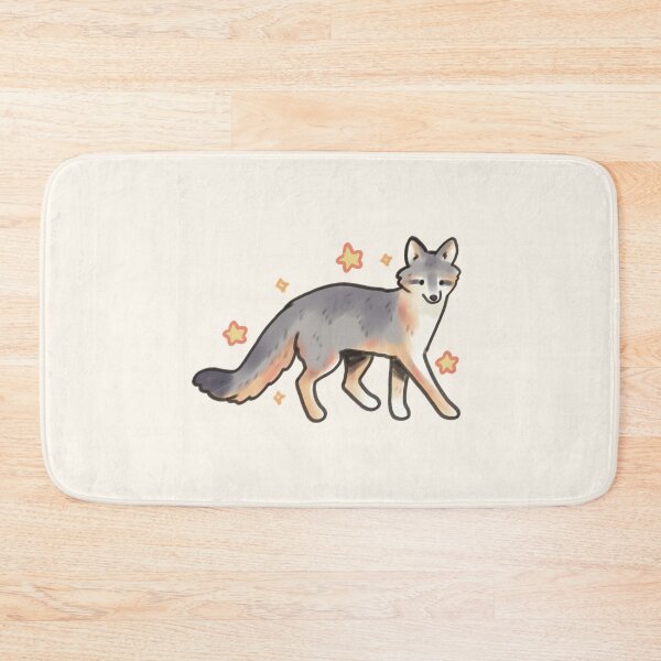 Item preview, cute Gray fox  designed and sold by Artofmayara.