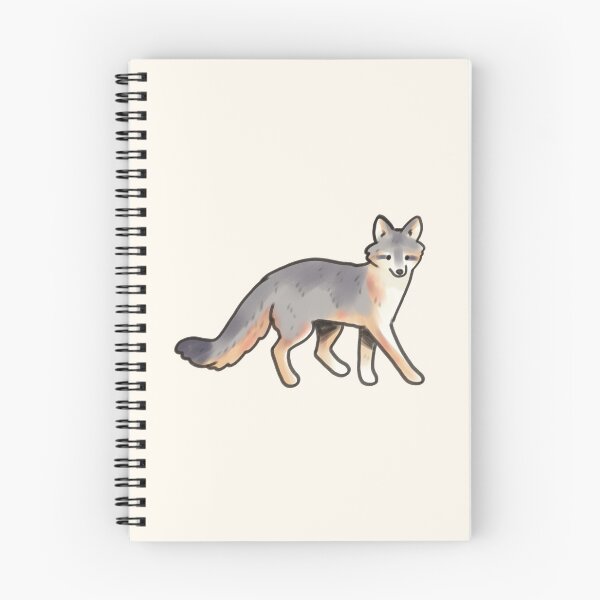Item preview, cute Gray fox illustration  designed and sold by Artofmayara.