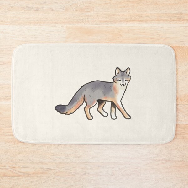 Item preview, cute Gray fox illustration  designed and sold by Artofmayara.