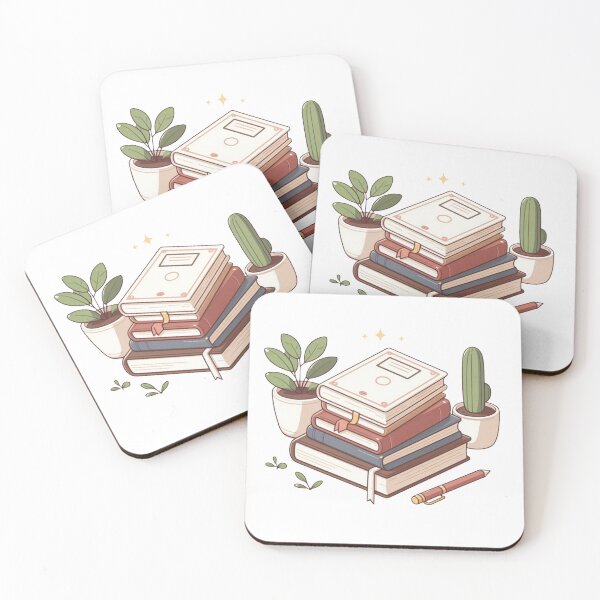 Item preview, neat illustrations of books designed and sold by SanSan9999.