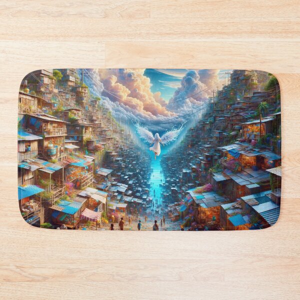 Item preview, Angel over the city designed and sold by M-Y-A-R-T-.