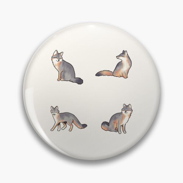 Item preview, Cute Gray Fox pack  designed and sold by Artofmayara.