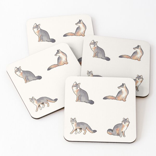 Item preview, Cute Gray Fox pack  designed and sold by Artofmayara.