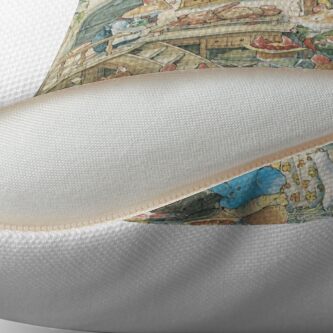 Alternate view of The fruits of the hedge Floor Pillow