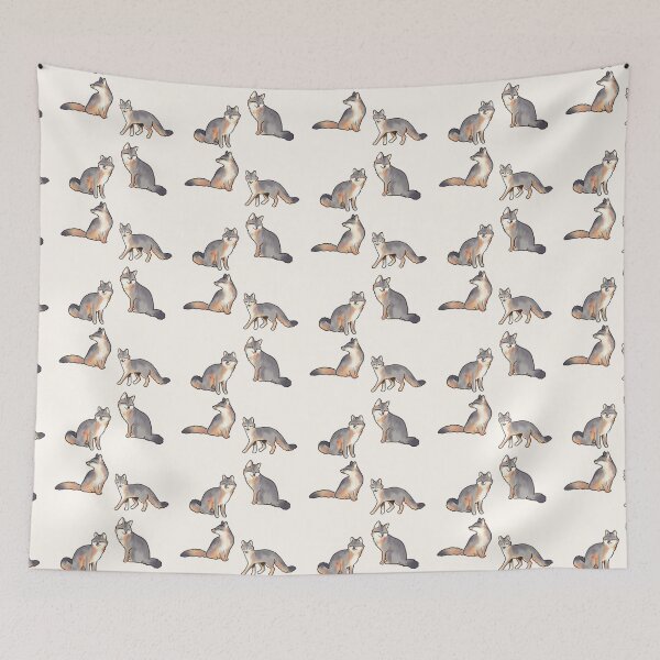 Item preview, Cute Gray Fox pack  designed and sold by Artofmayara.