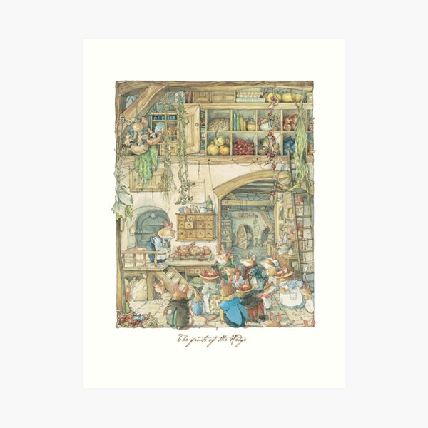 The fruits of the hedge Art Print