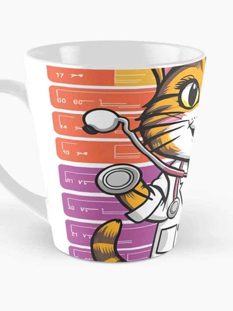 Thumbnail 3 of 4, Coffee Mug, Doctor Cat designed and sold by R3FDesign.
