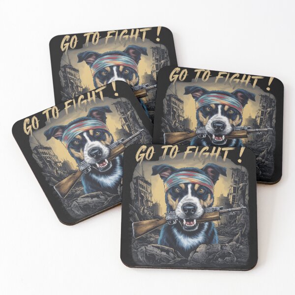 Item preview, dog's cry "go to fight" designed and sold by KukerLukii.