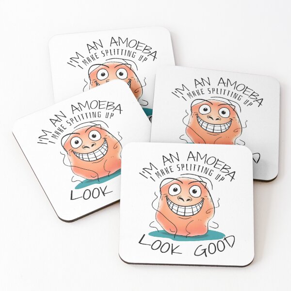 Item preview, I’M AN AMOEBA I make splitting up LOOK GOOD Smiling Cell Celebration designed and sold by SplashTastic.