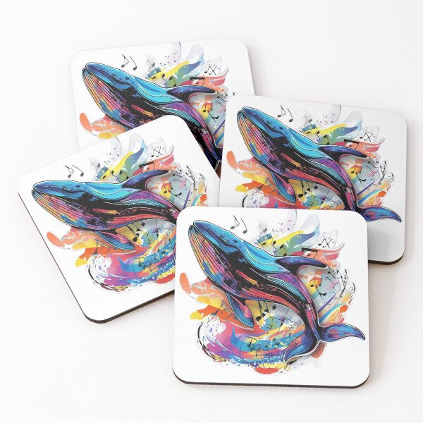 Item preview, Neon Whale: The Cyber Symphony designed and sold by WaveVisions.