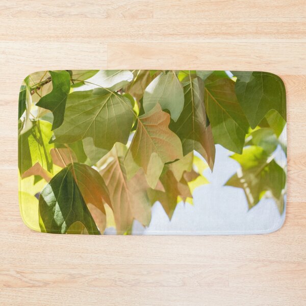 Item preview, Unique Colors and Reflections on a Tulip Tree Foliage designed and sold by Georgia Mizuleva.