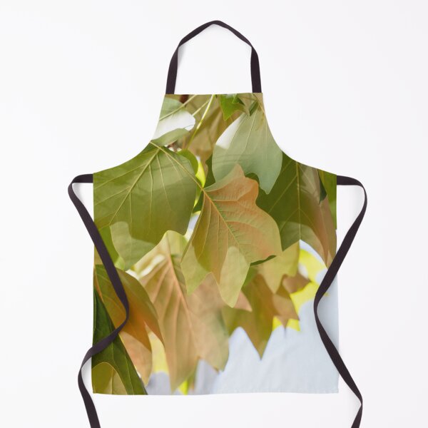 Item preview, Unique Colors and Reflections on a Tulip Tree Foliage designed and sold by Georgia Mizuleva.