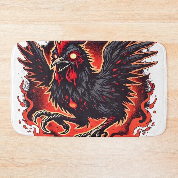 Item preview, Hellish Chicken with Glowing Eyes designed and sold by Genady.