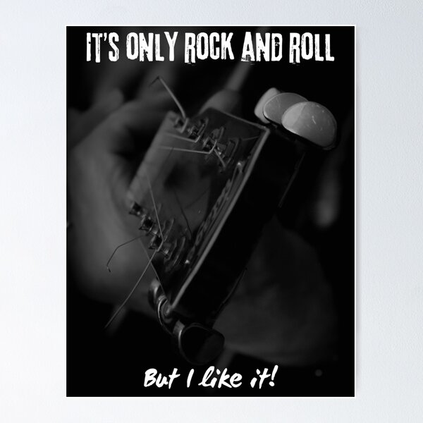 Artikelvorschau, Es ist nur Rock and Roll entworfen und verkauft von FallenTrickster.