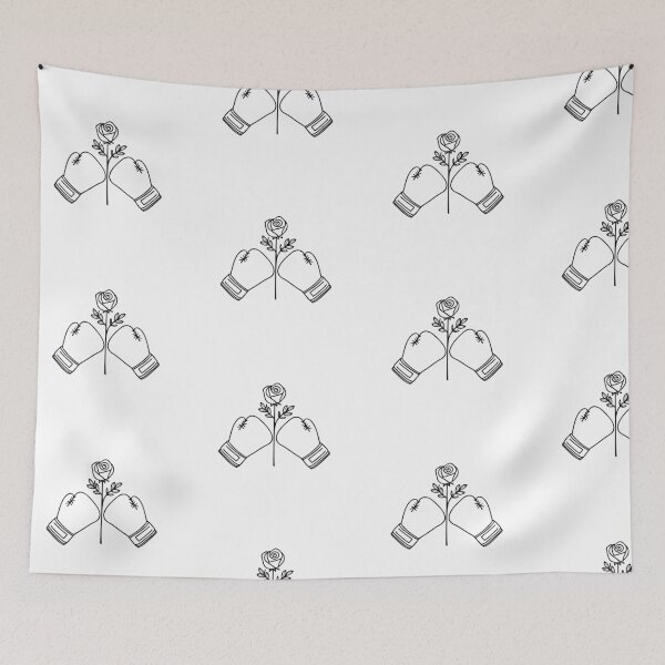 Item preview, Boxing gloves with rose flower designed and sold by rasagamastore.