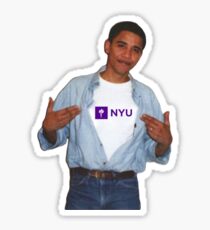 Pegatina Obama NYU