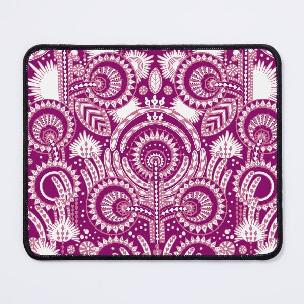 Item preview, Floral Folk Style Stylization, Dark cherry version designed and sold by Alex  Blud.