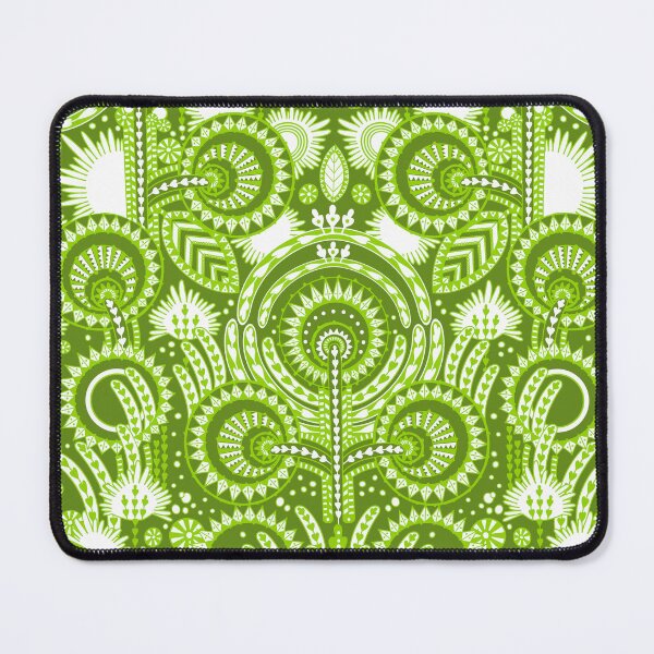 Item preview, Floral Folk Style Stylization, Dark green version designed and sold by Alex  Blud.