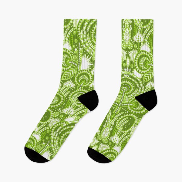 Item preview, Floral Folk Style Stylization, Dark green version designed and sold by Alex  Blud.