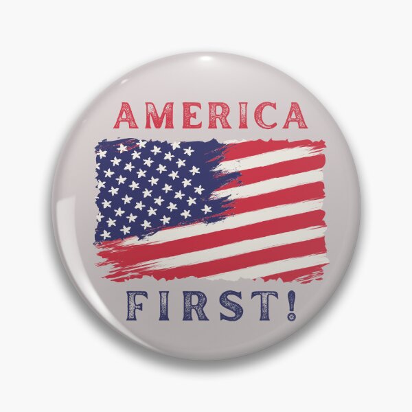 Item preview, AMERICA FIRST designed and sold by BakaDoodles.