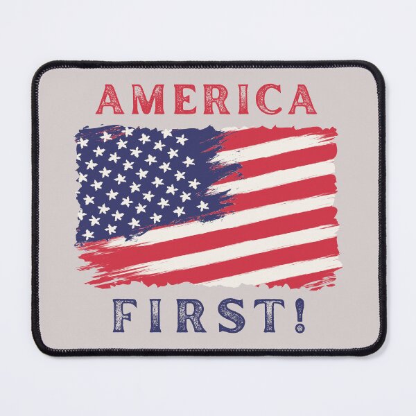 Item preview, AMERICA FIRST designed and sold by BakaDoodles.
