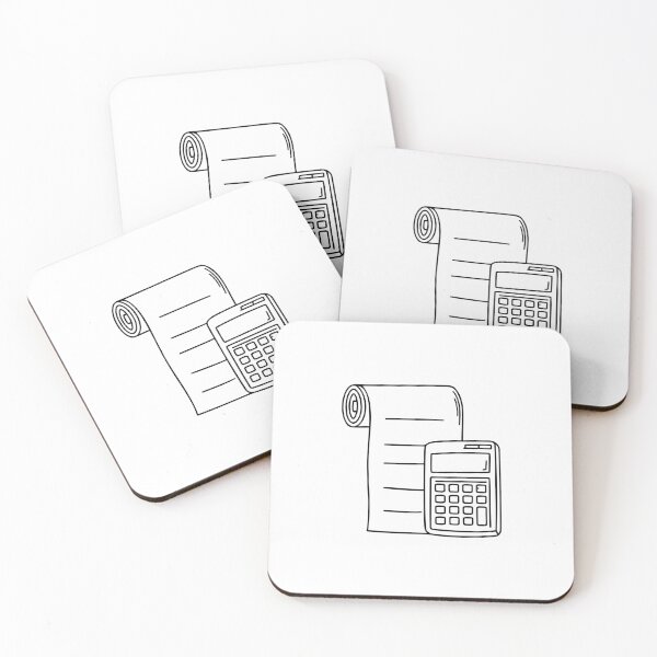 Item preview, Bill paper with calculator designed and sold by rasagamastore.